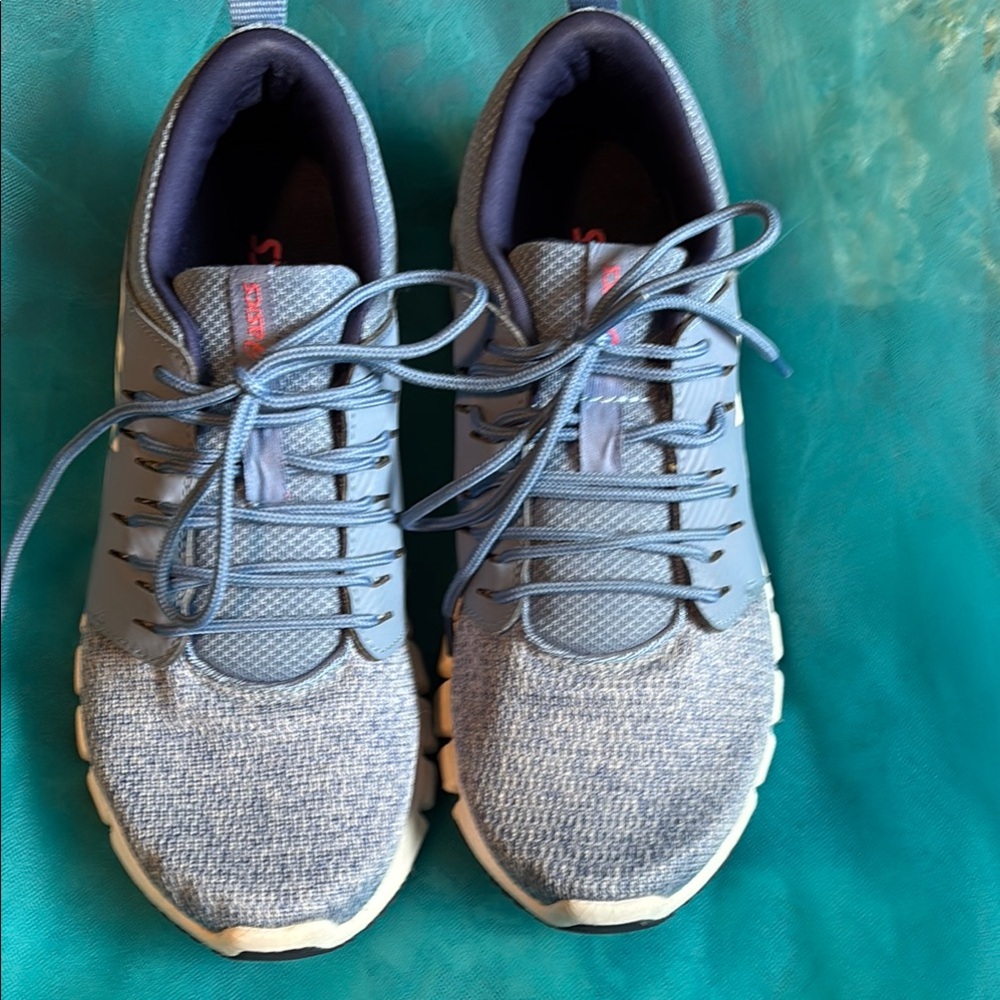 Asics Gray Athletic Shoes with Modern Design